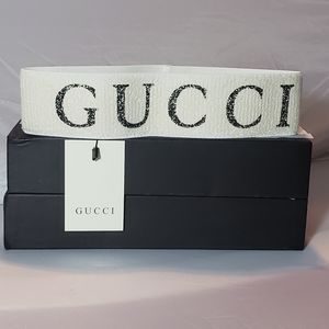New white and black Gucci  headband